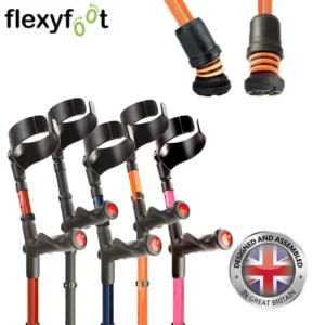 flexyfoot closed cuff comfort grip crutch